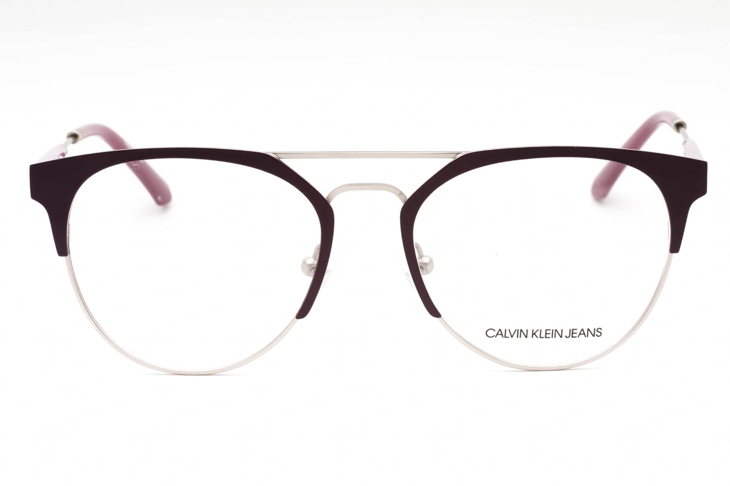 Calvin Klein Jeans CKJ18103 - Plum, Acetate, Rectangle frame
