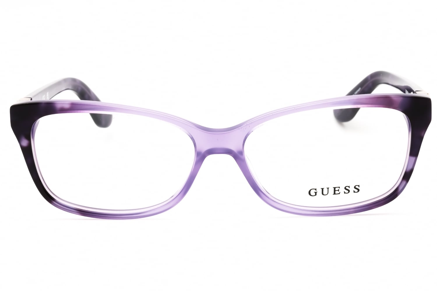 Guess GU2948-N - Shiny Violet, Acetate, Rectangle frame