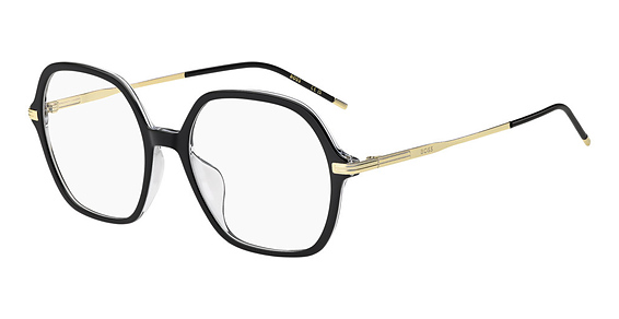 Hugo Boss Boss 1864/G - Black Crystal, Acetate, Geometric frame