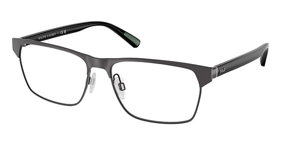 Polo PH1232 - Shiny Dark Gunmetal, Metal, Rectangle frame