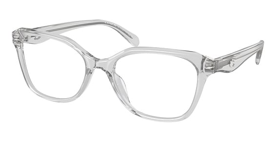 COACH HC6244U CY043 - Transparent Dove, Plastic, Oval frame