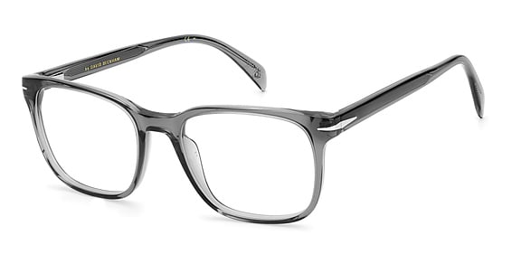 David Beckham DB 1083 - Grey, Acetate, Rectangle frame