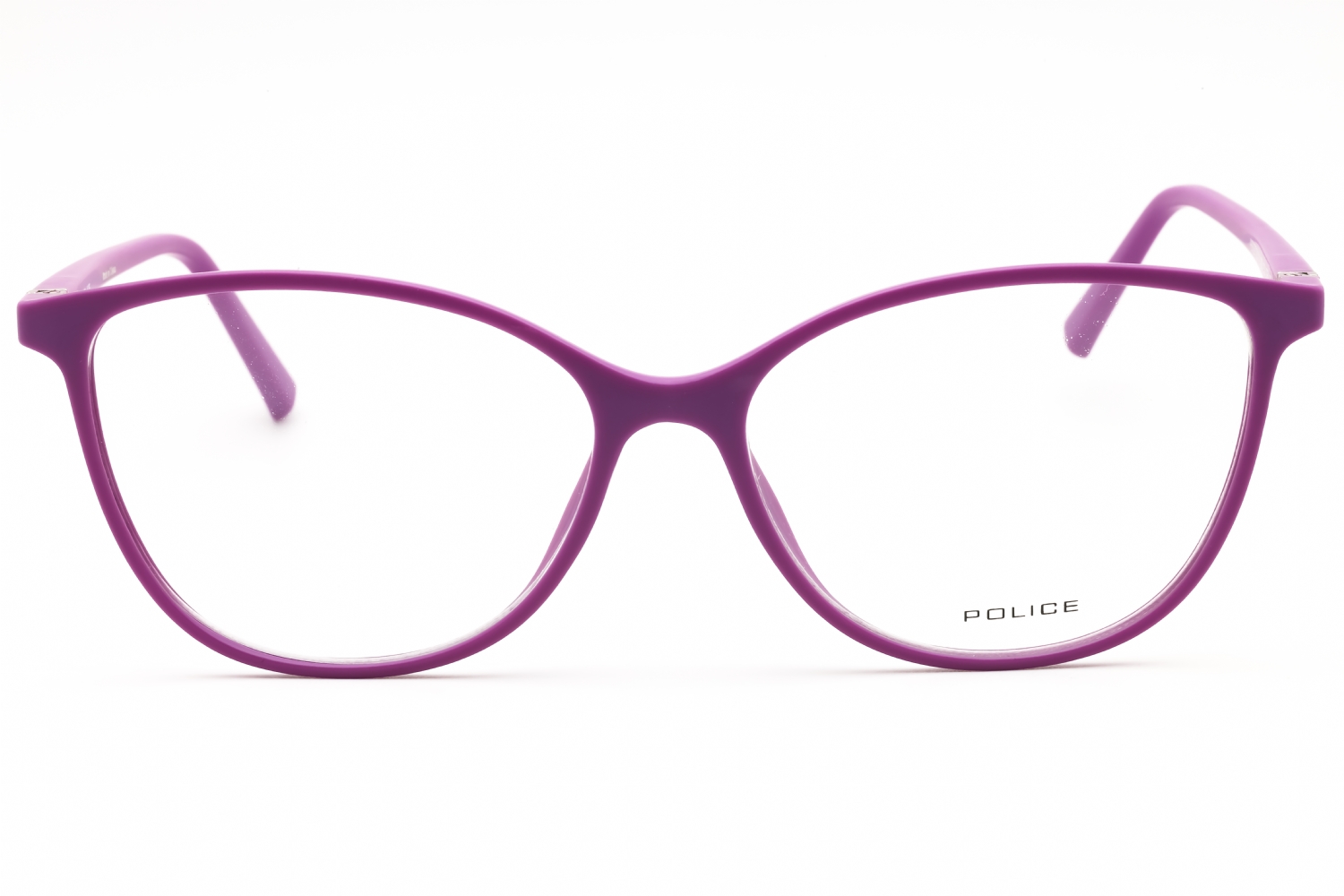 Police V1972 - Semi Matte Violet, Acetate, Oval frame