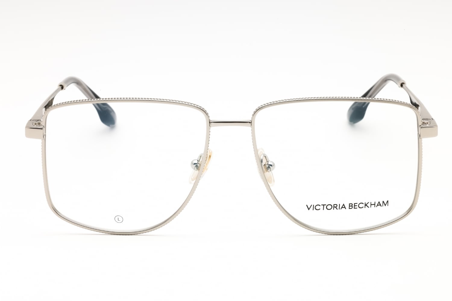 Victoria Beckham VB2136 - Silver, Metal, Rectangle frame