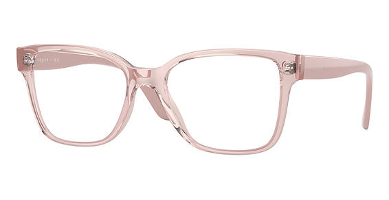 Vogue VO5452 - Transparent Pink, Acetate, Round frame