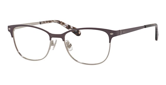Fossil FOS 7034 - Matte Grey, Metal, Rectangle frame