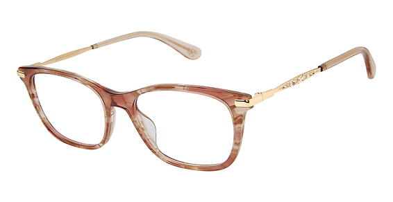 Stuart Weitzman WZN 1016 - Brown Horn, Acetate, Rectangle frame