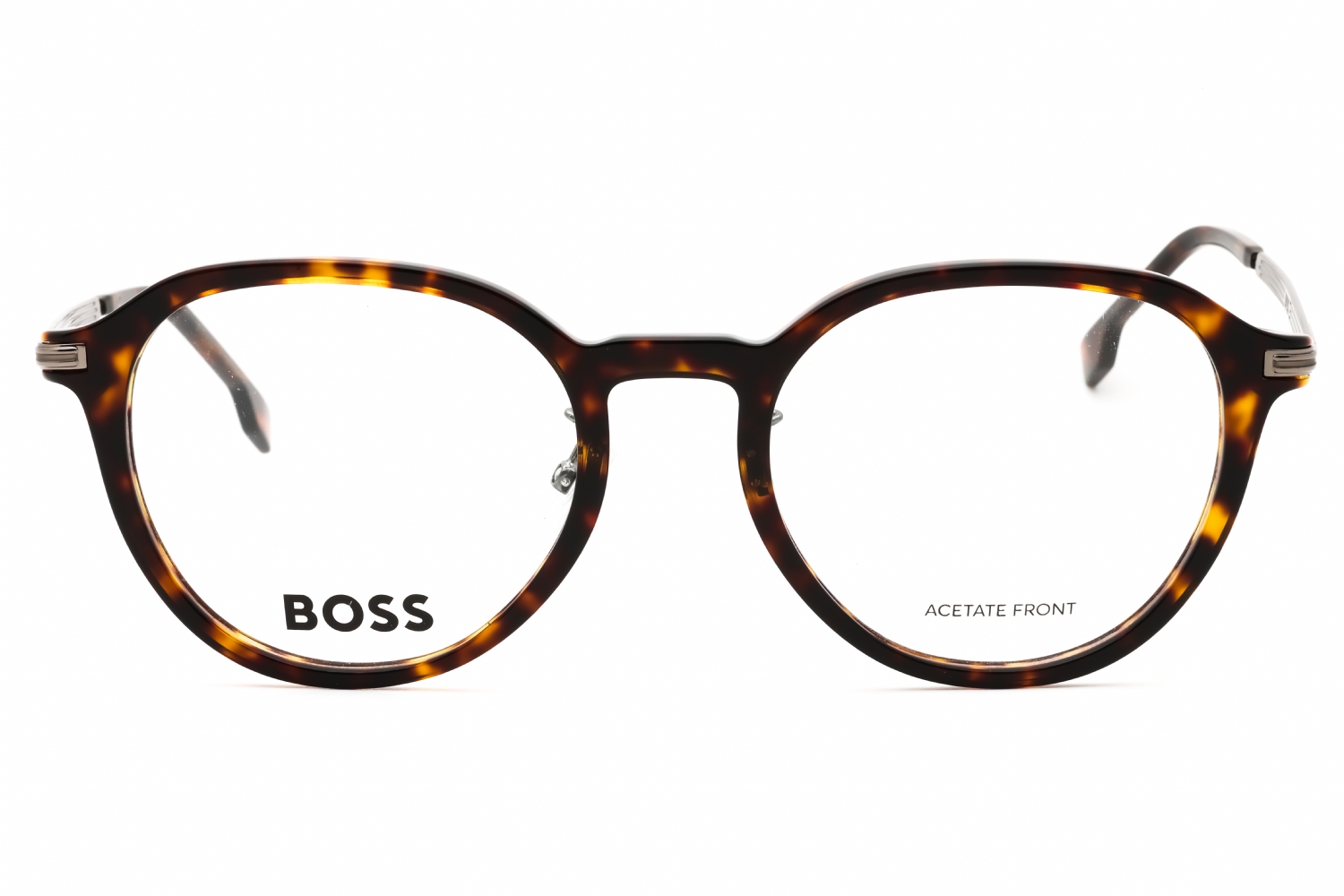 Hugo Boss BOSS 1615/F - Havana Dark Ruthenium, Plastic, Round frame