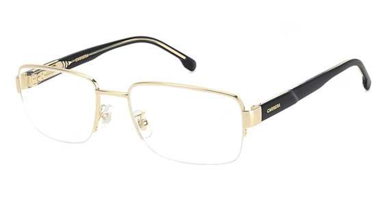 Carrera C Flex 05/G - Gold, Stainless Steel, Rectangle frame