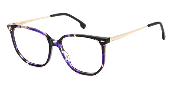 Carrera 3025 - Violet Havana, Acetate, Geometric frame
