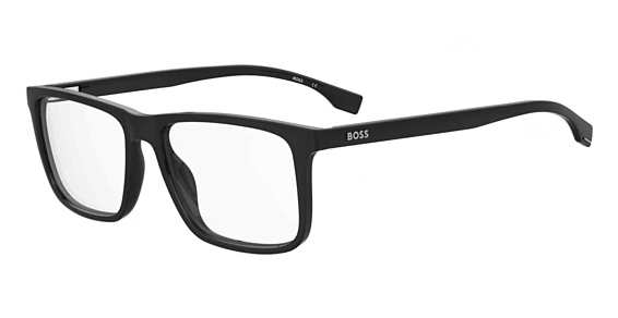 Hugo Boss Boss 1571 - Black, Acetate, Rectangle frame