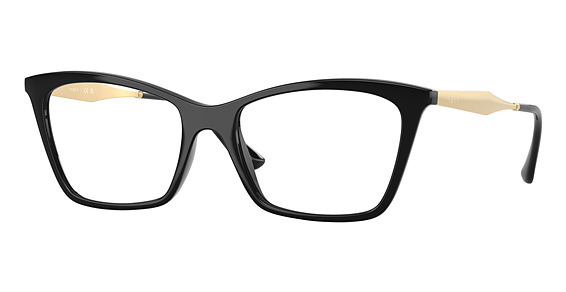 Vogue VO5624 - Black, Acetate, Oval frame