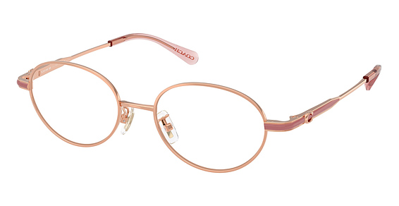 COACH HC5189TD - Shiny Rose Gold, Titanium, Oval frame