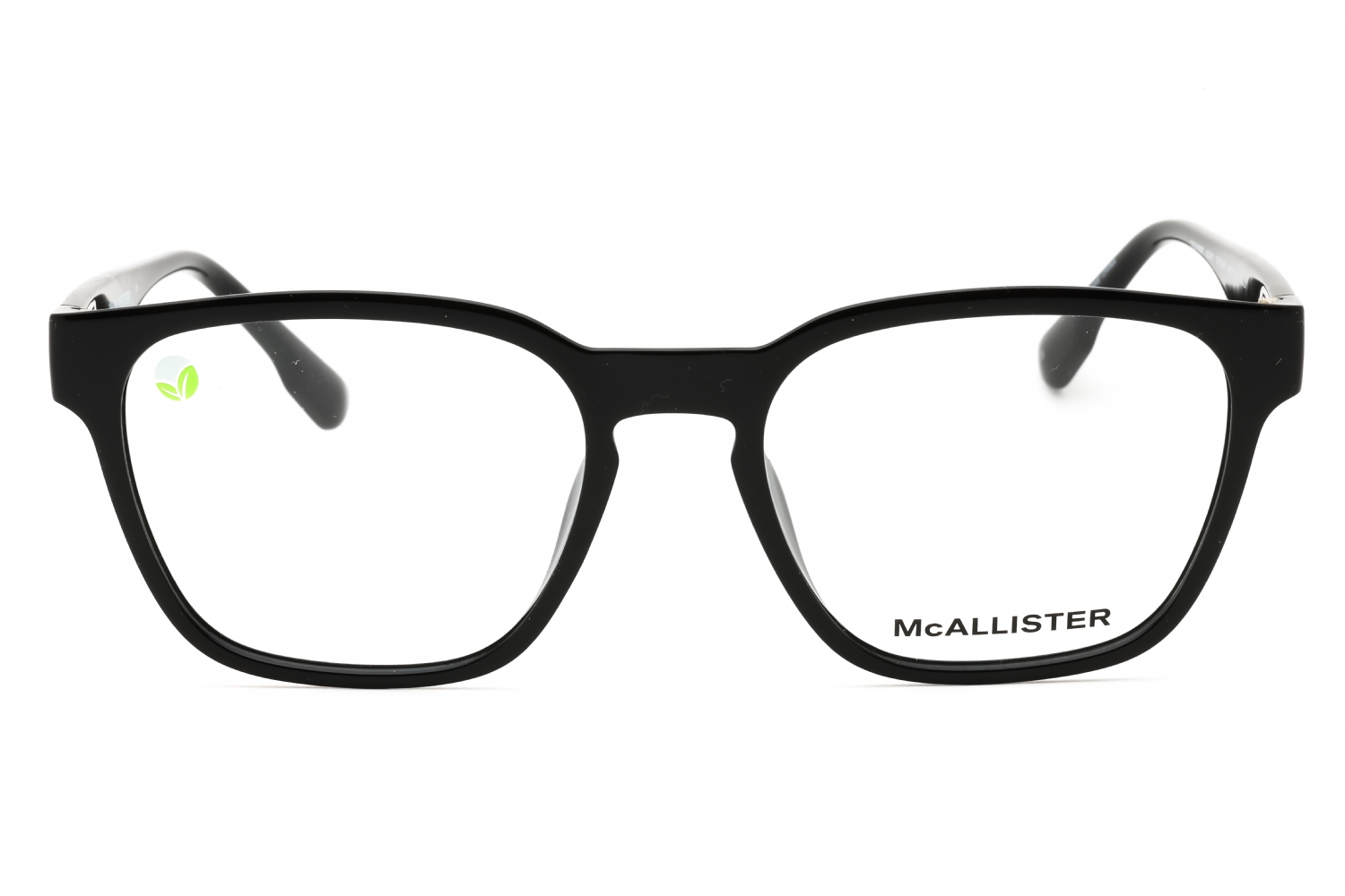 McAllister MC4510 - Black, Acetate, Rectangle frame