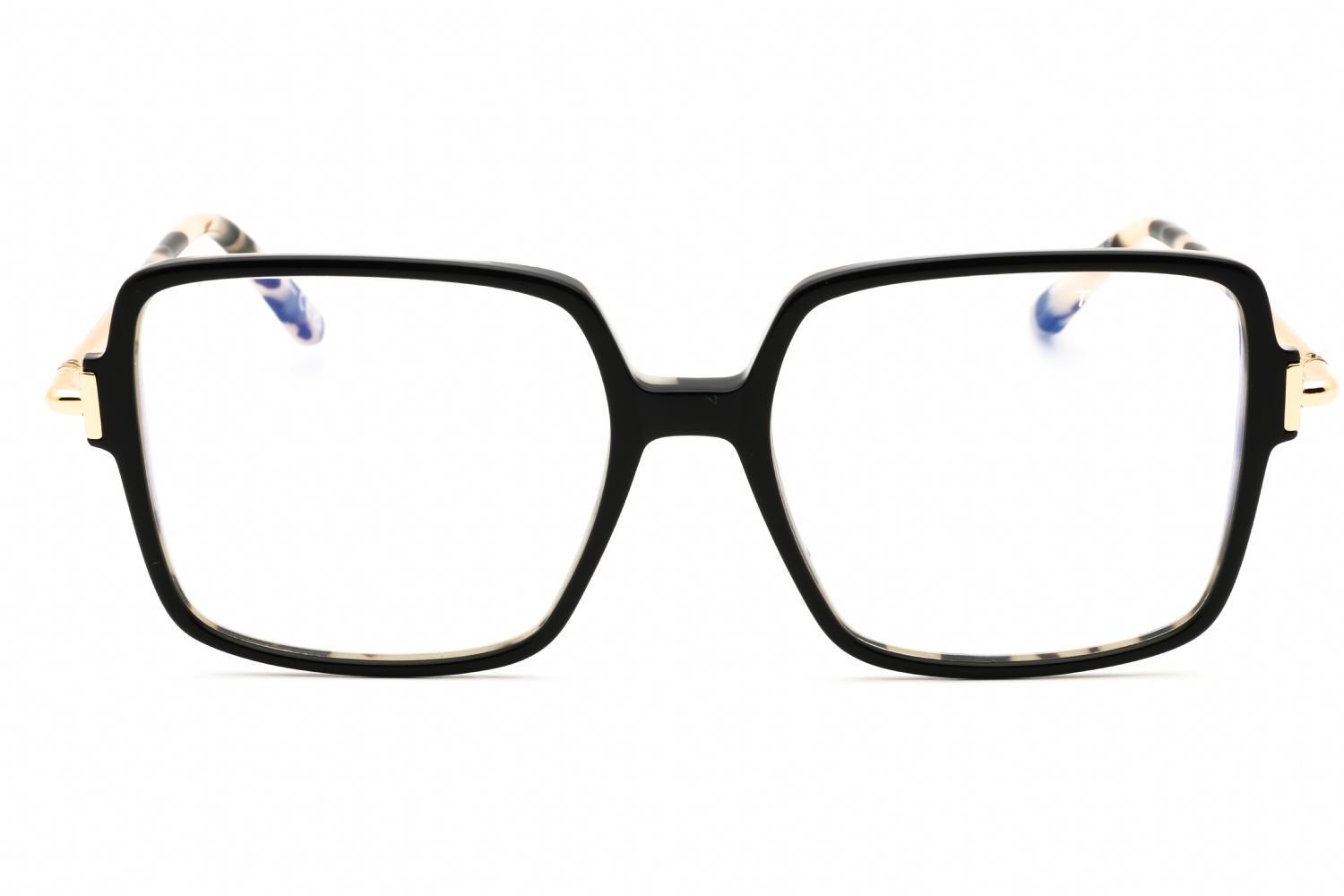 Tom Ford FT5915-B - Black/other/clear, Acetate, Rectangle frame