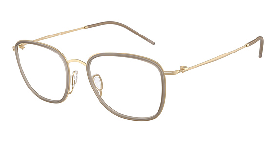 Giorgio Armani AR5154 - Matte Pale Gold, Metal, Round frame