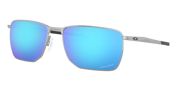 Oakley OO4142 EJECTOR - Satin Chrome, Metal, Rectangle frame