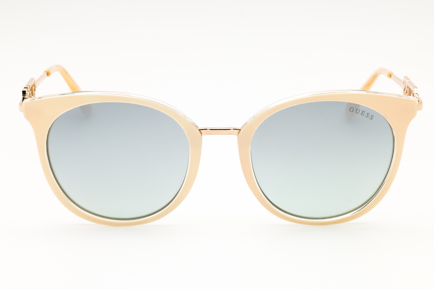 Guess GU7645 - Beige/other, Acetate, Round frame