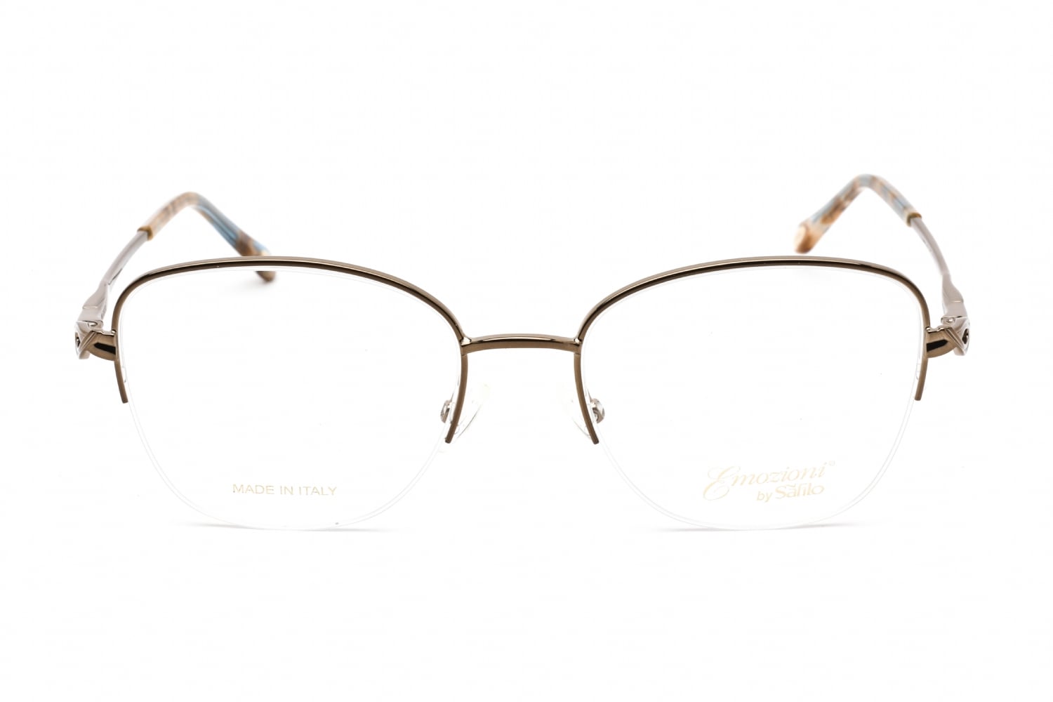Emozioni EM 4409 - Light Brown, Metal, Cat Eye frame