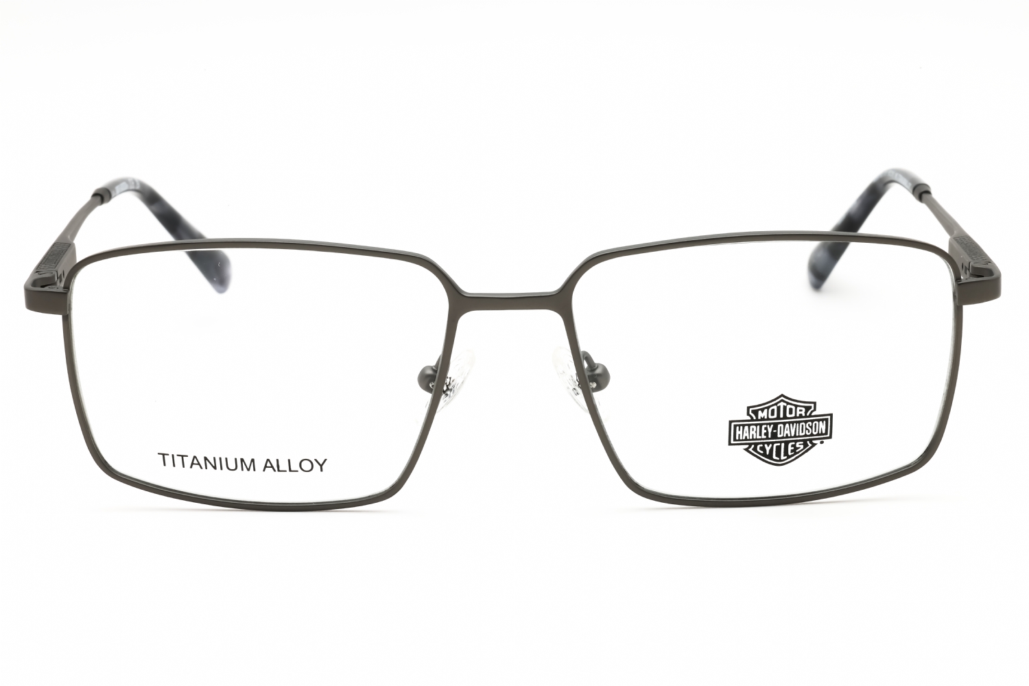Harley Davidson HD50103 - Matte Light Nickeltin, Titanium, Rectangle frame