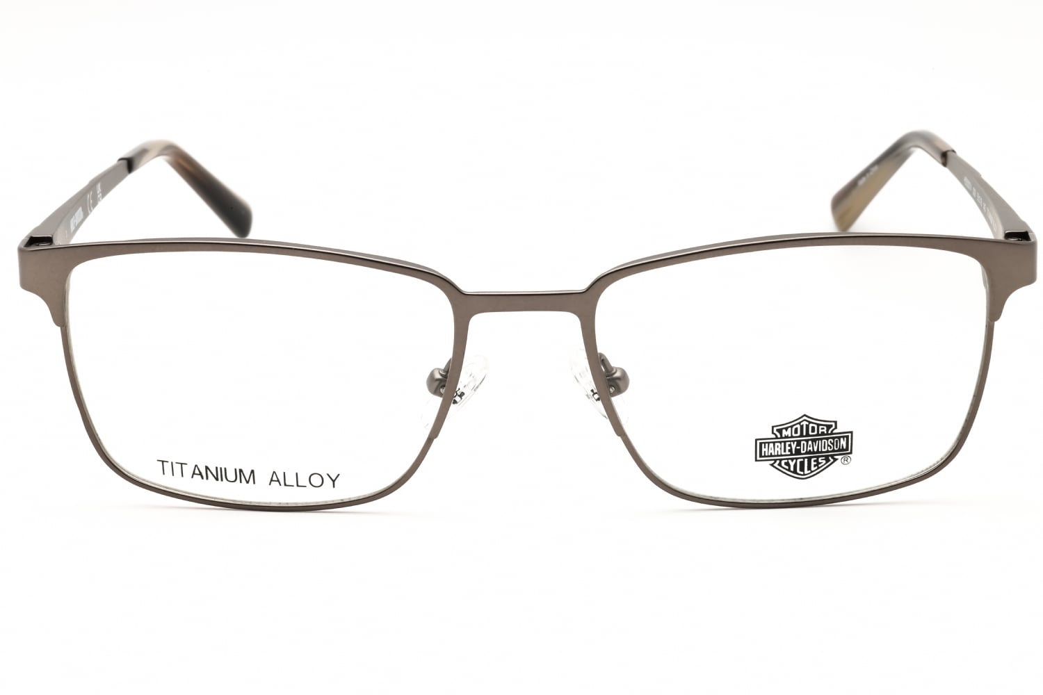 Harley Davidson HD50074 - Matte Gunmetal, Titanium, Rectangle frame