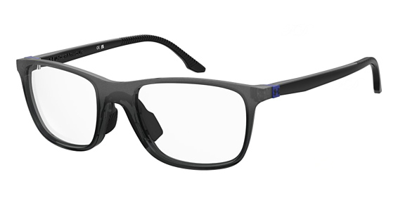 Under Armour UA 5069/G - Black Blue, Plastic, Rectangle frame