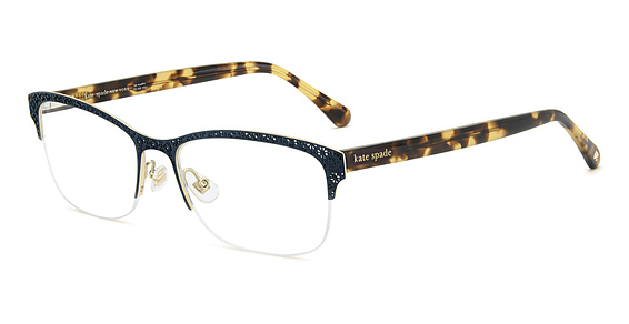 Kate Spade KS Gene 2/G - Blue, Metal, Cat Eye frame