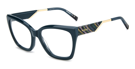 Missoni MIS 0266 - Teal, Acetate, Rectangle frame