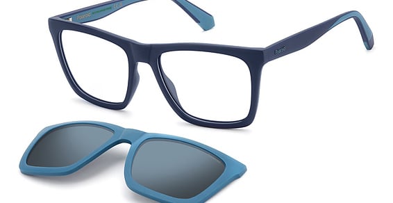 Polaroid PLD D591/C - Fll5x Mtt Blue M, Plastic, Rectangle frame