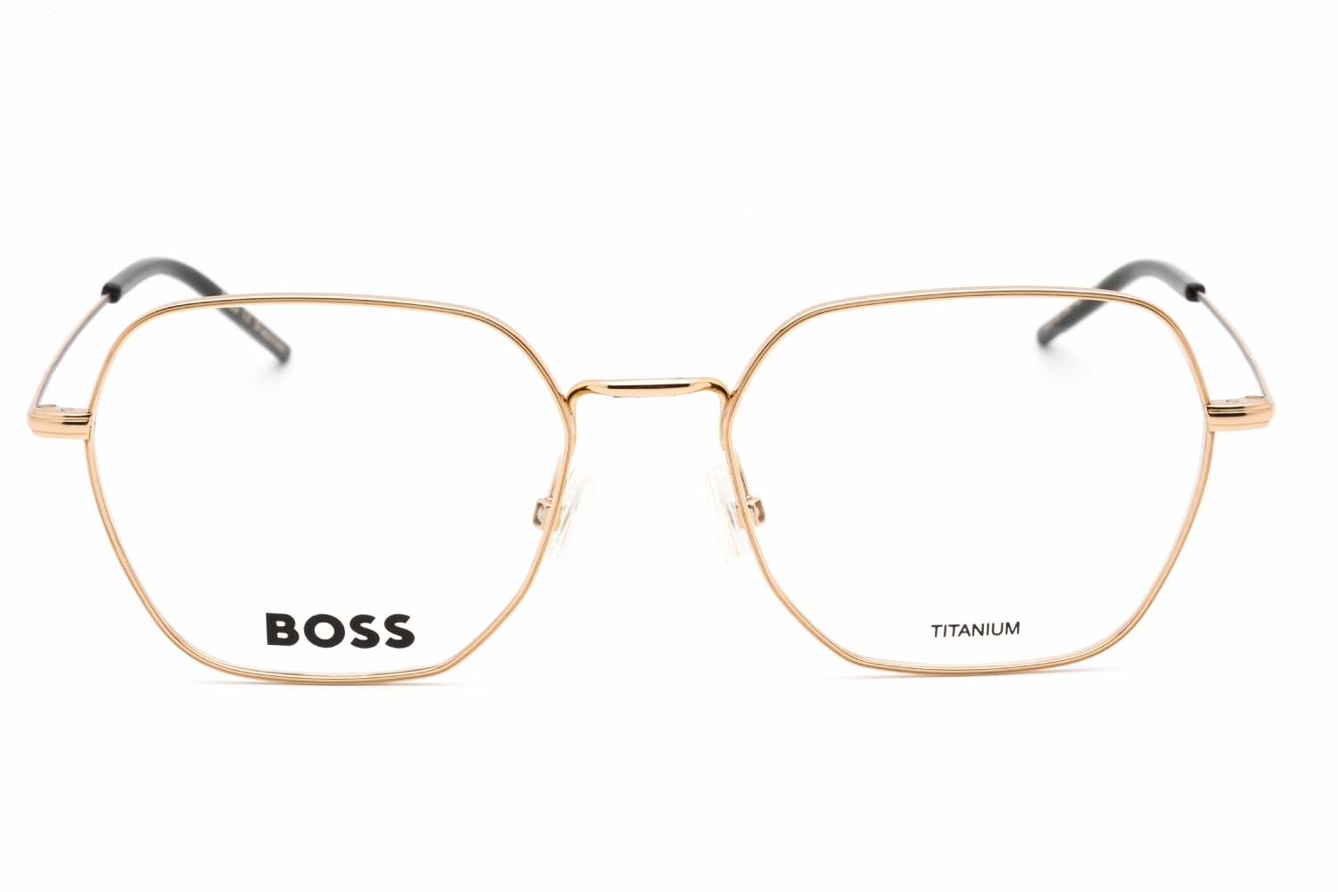 Hugo Boss BOSS 1534 - Gold Blck, Mixed Materials, Geometric frame