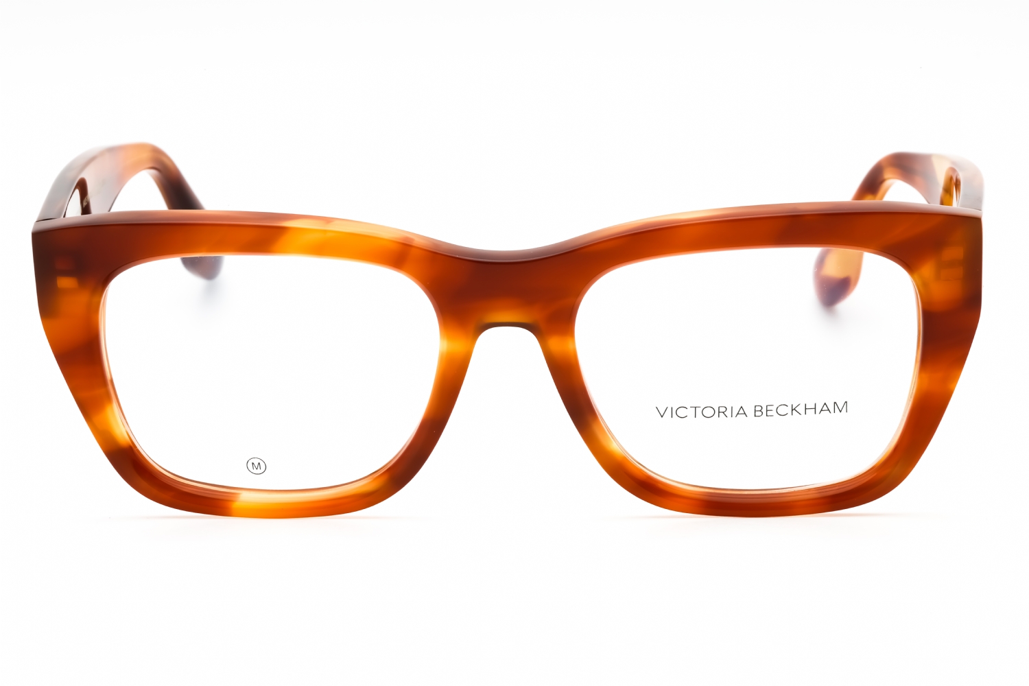 Victoria Beckham VB2660 - Striped Blonde Havana, Acetate, Rectangle frame