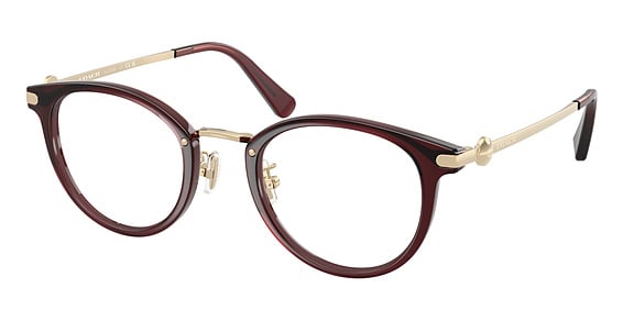 COACH HC5133D - Transparent Mauve, Metal, Oval frame