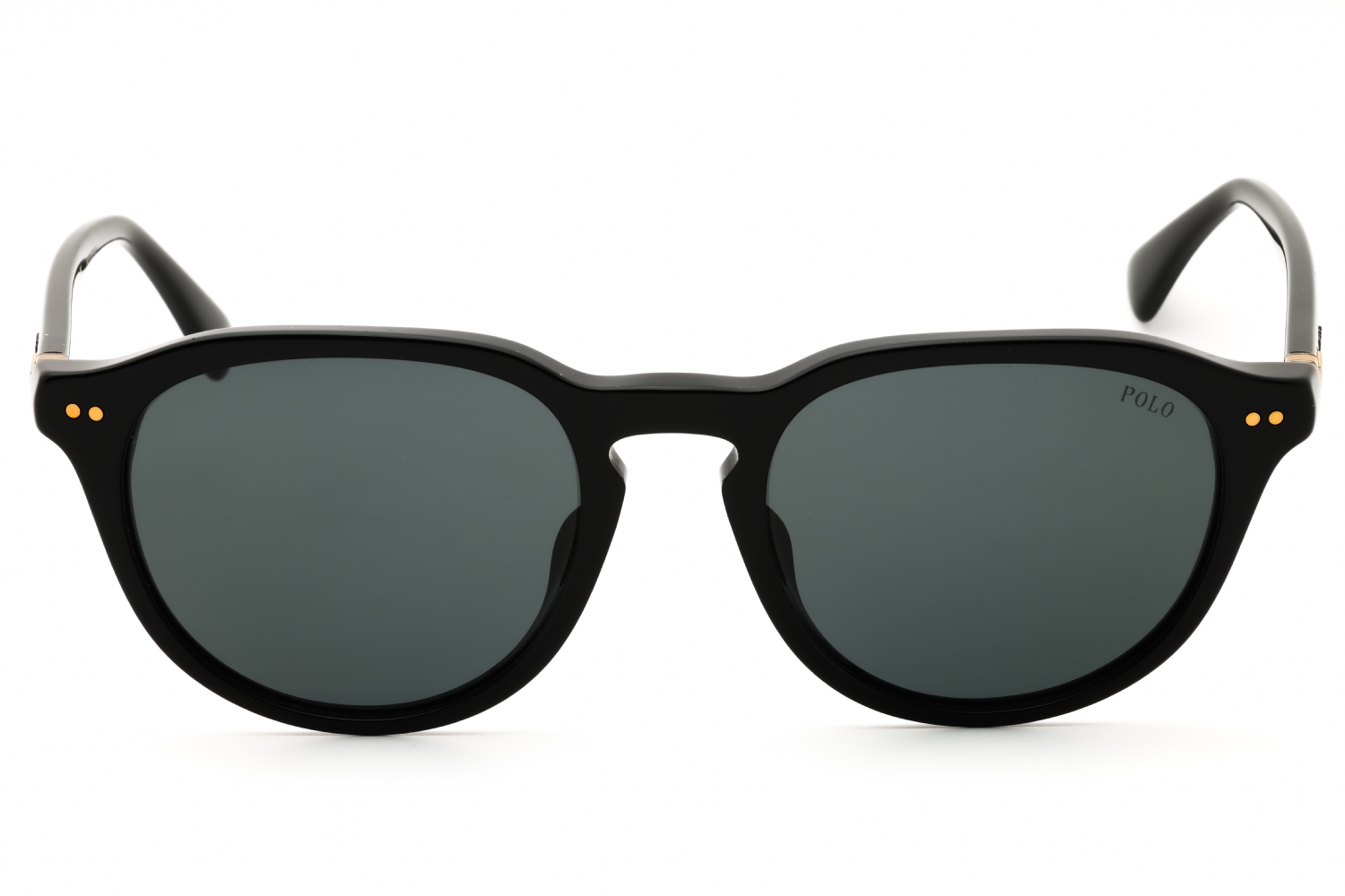 Polo 0PH4221F - Shiny Black, Acetate, Round frame
