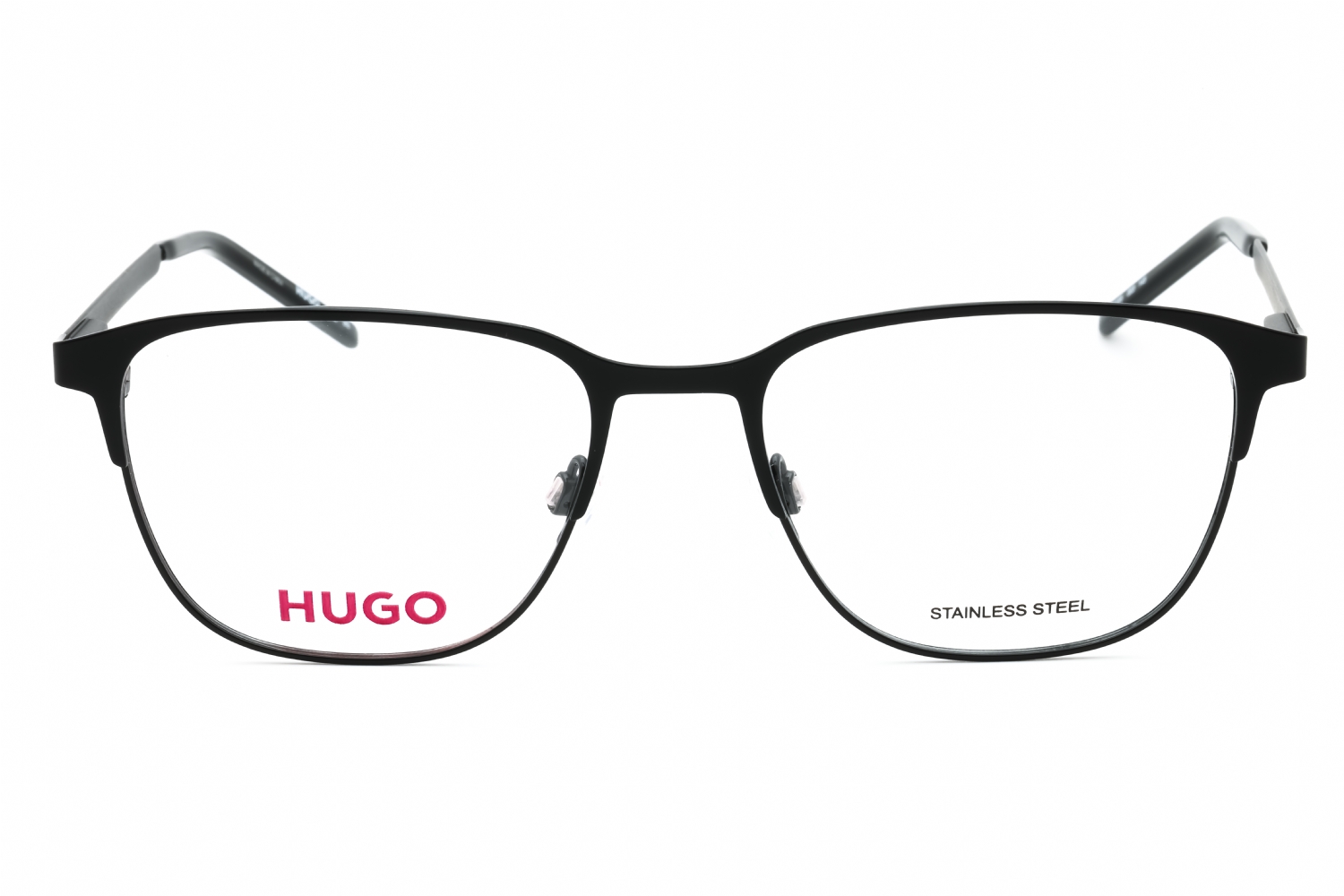 HUGO HG 1155 - Matte Black, Metal, Rectangle frame