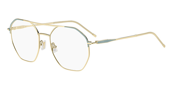 Hugo Boss Boss 1709 - Gold Green, Stainless Steel, Rectangle frame