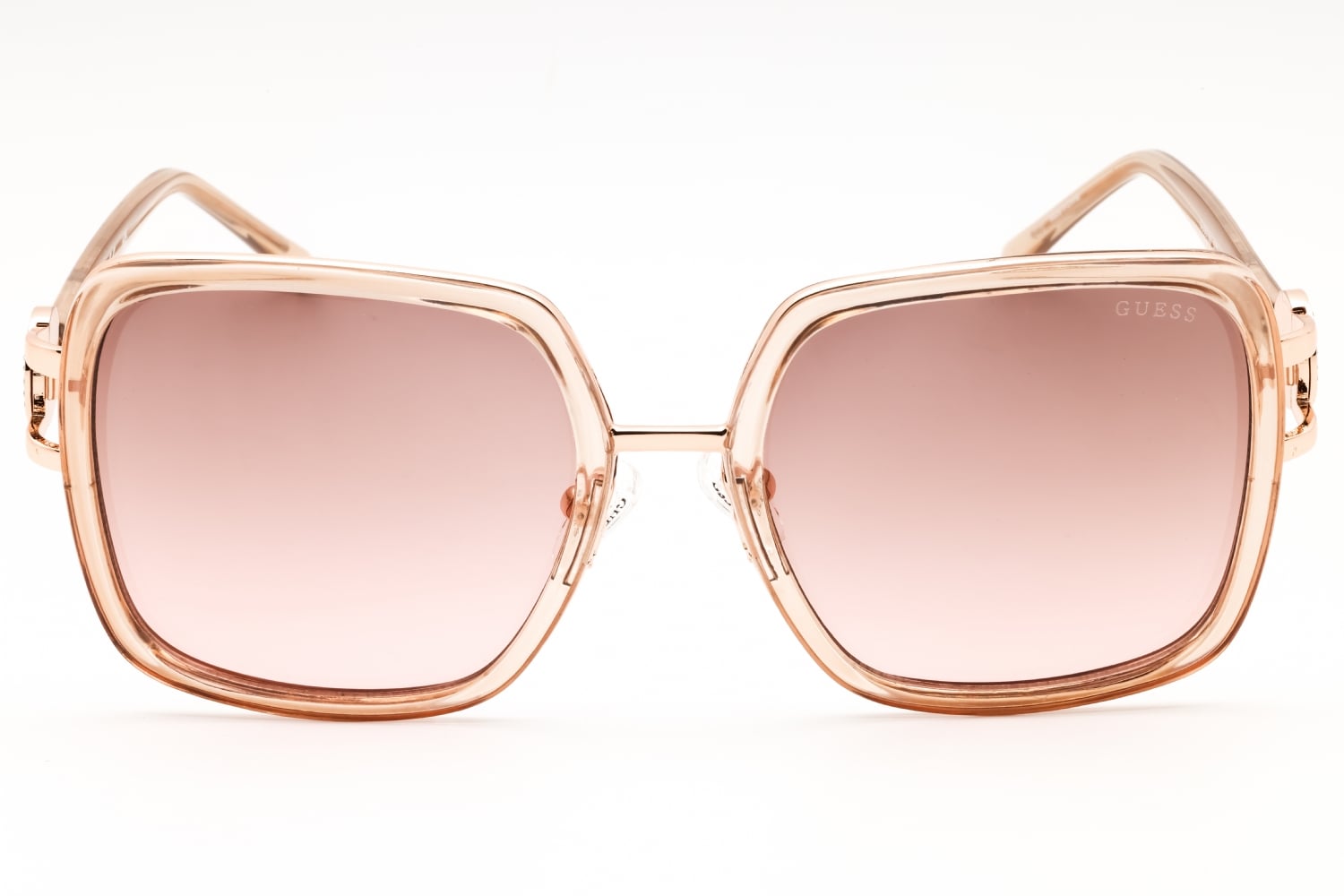 Guess GU00180 - Shiny Beige, Acetate, Mixed Shapes frame