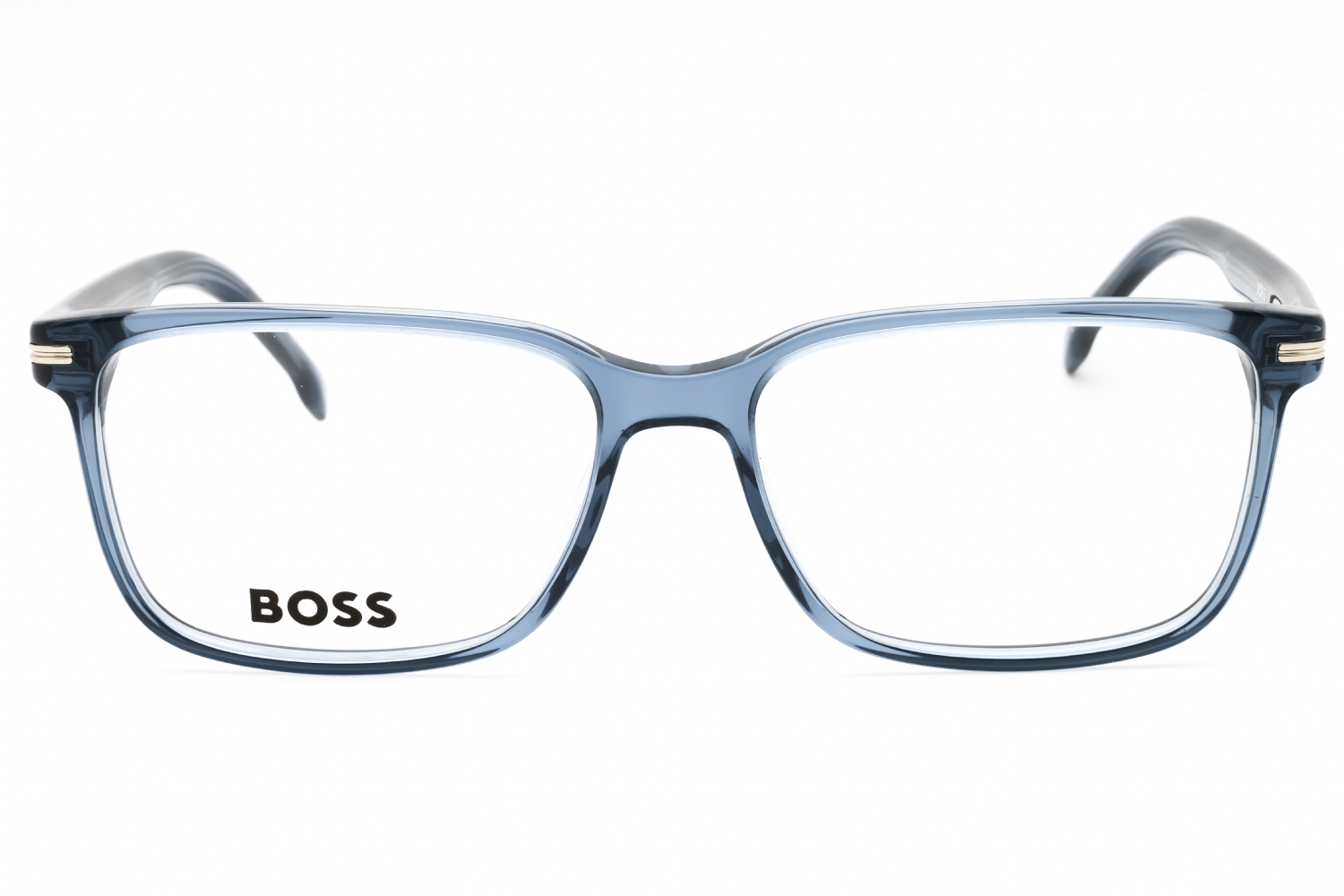 Hugo Boss BOSS 1511 - Blue, Plastic, Rectangle frame