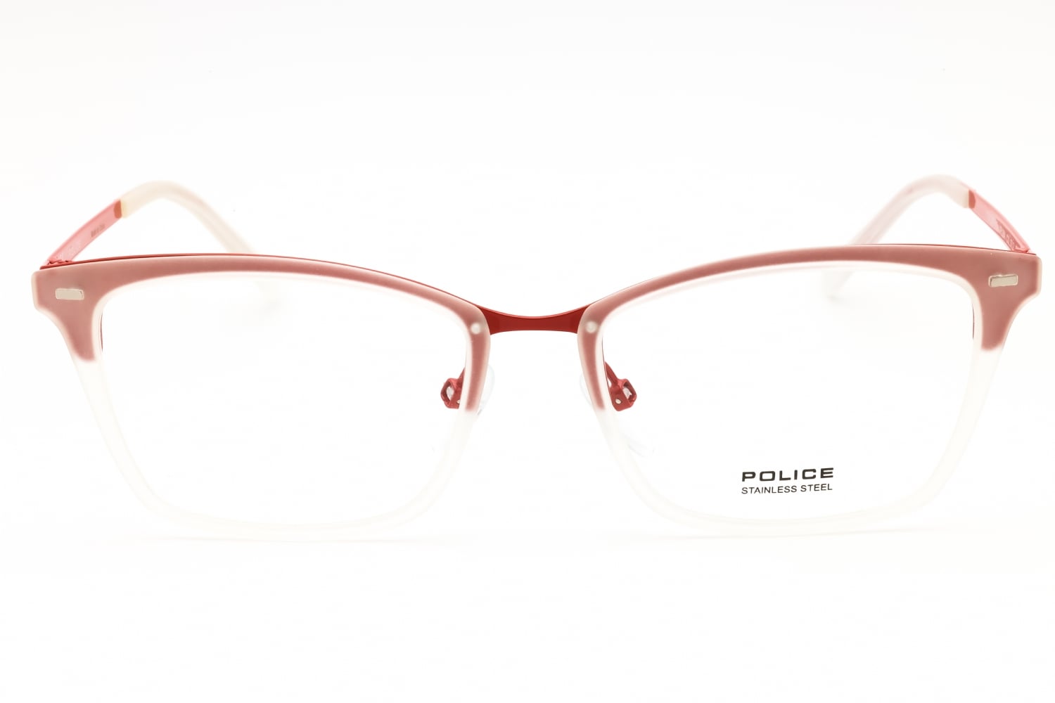 Police VPL284 - Semi-matte RED, Metal, Rectangle frame