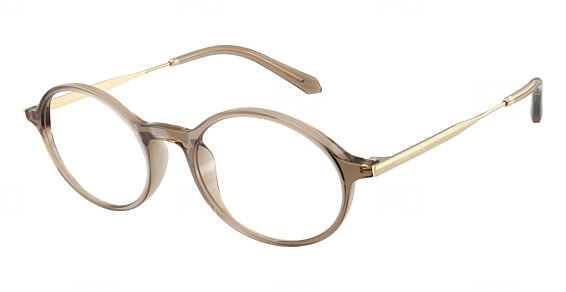 Giorgio Armani AR7295U - Transparent Green, Acetate, Mixed Shapes frame