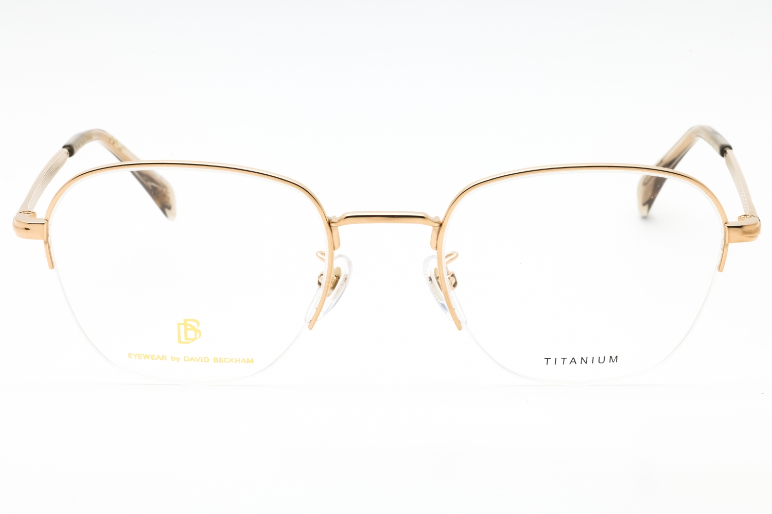 David Beckham DB 1109/G - Gold, Metal, Oval frame
