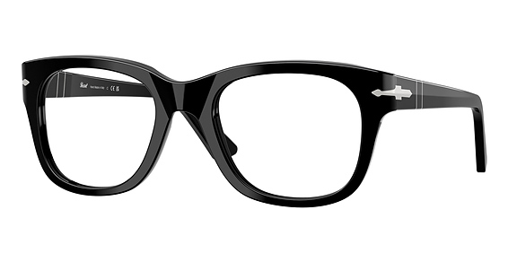 Persol PO3372V - Black, Plastic, Oval frame