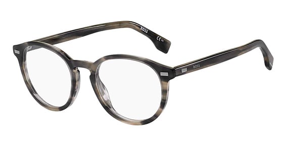 Hugo Boss Boss 1367 - Grey Brown, Acetate, Mixed Shapes frame