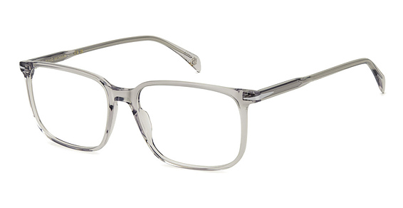 David Beckham DB 1231/US - Grey, Acetate, Rectangle frame