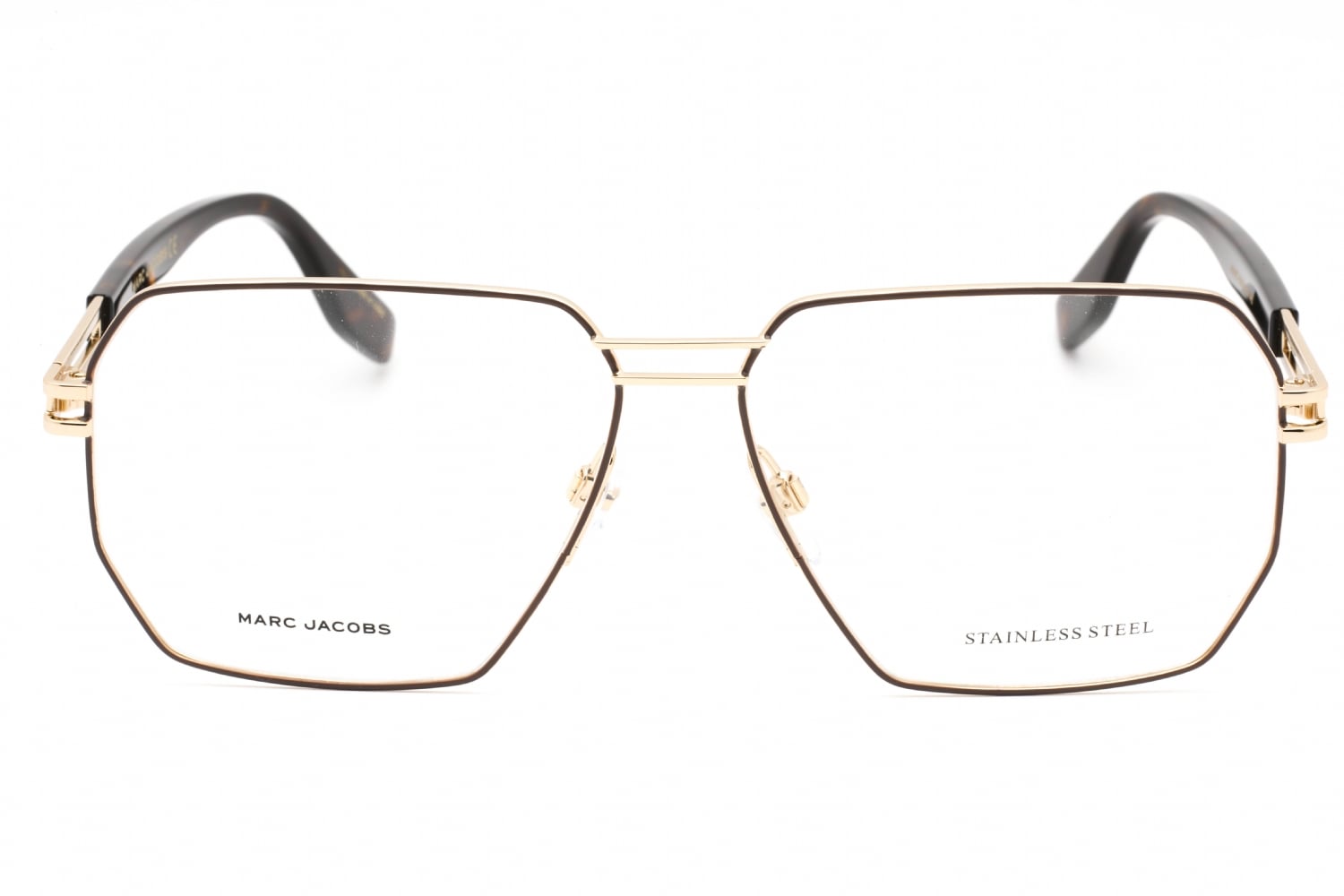 Marc Jacobs MARC 635 - Gold Brown, Metal, Aviator frame