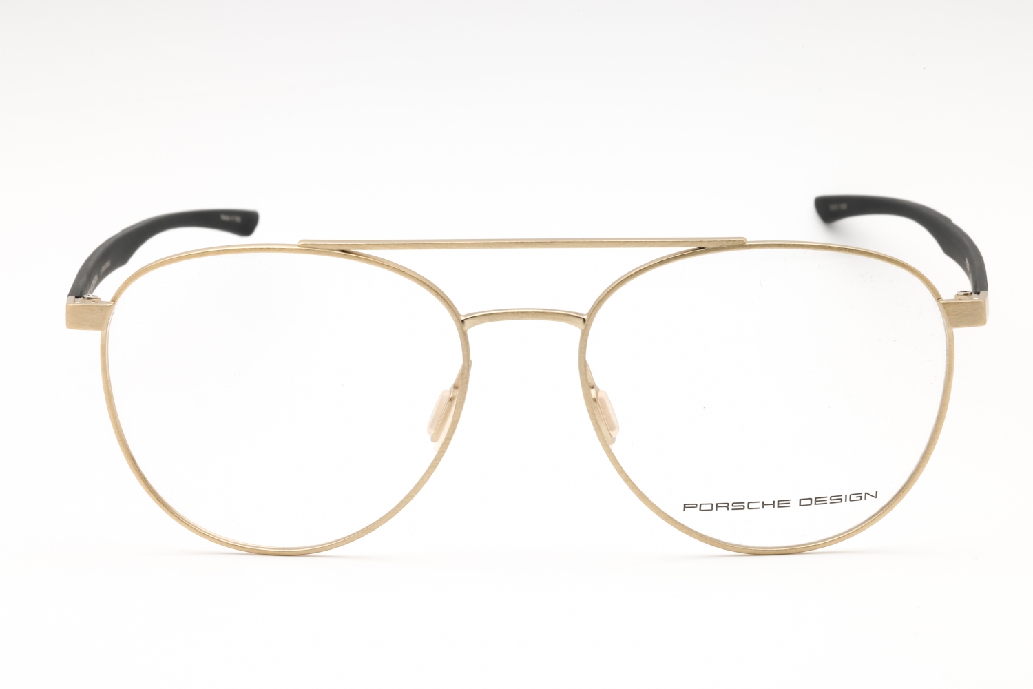 Porsche P8754 - Gold/black, Metal, Aviator frame