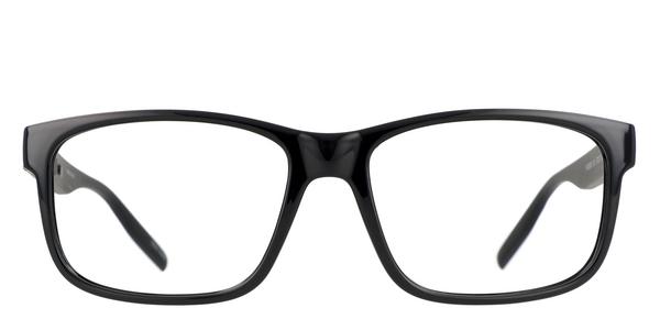 Puma PU0280O - Black, Plastic, Rectangle frame