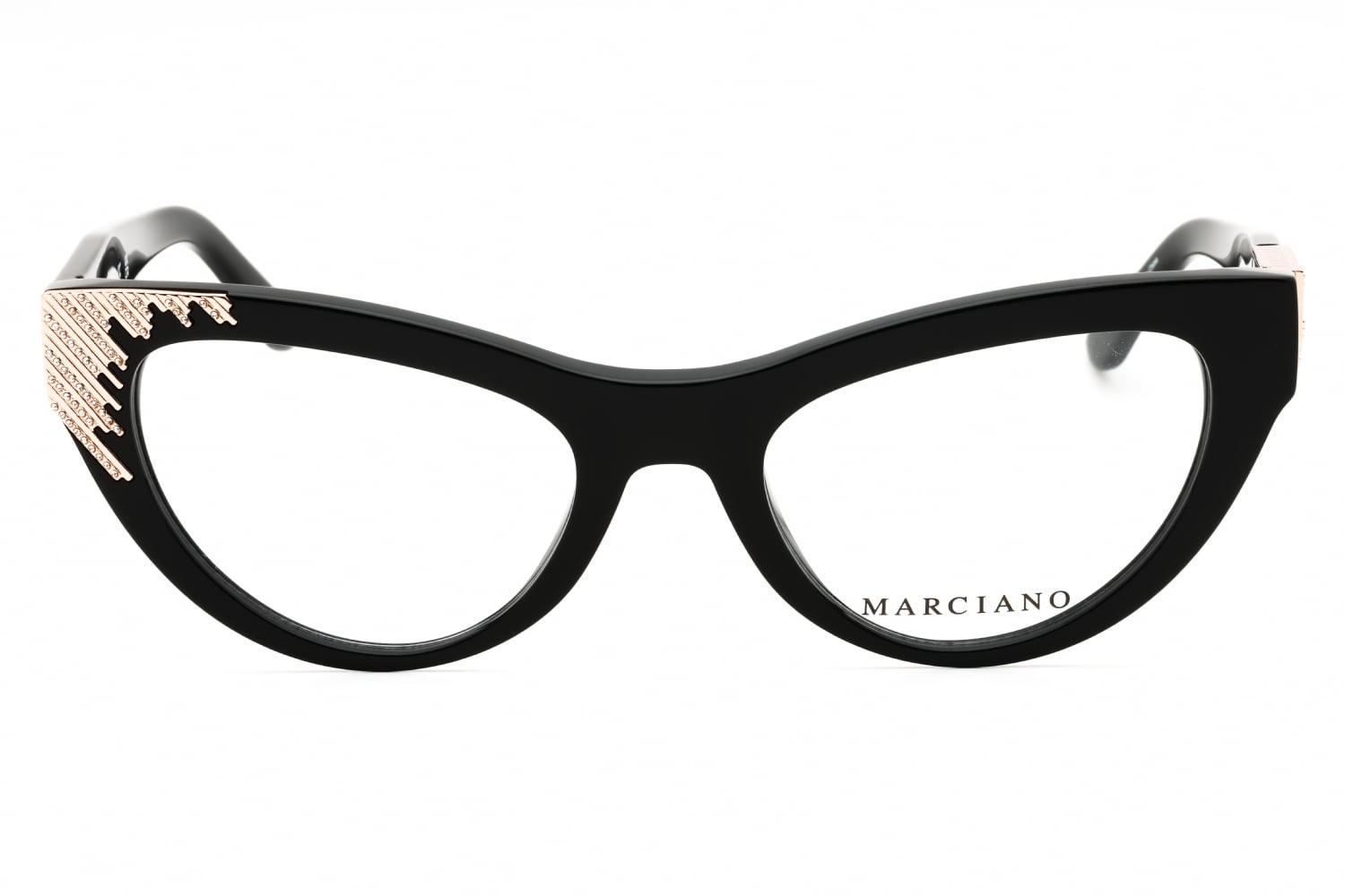 Guess GM50036 - Shiny Black, Acetate, Cat Eye frame