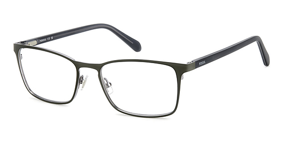 Fossil FOS 7192/G/US - Blue, Stainless Steel, Rectangle frame