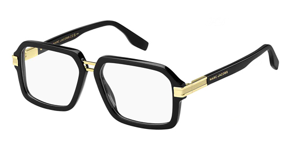 Marc Jacobs Marc 715 - Black, Acetate, Rectangle frame
