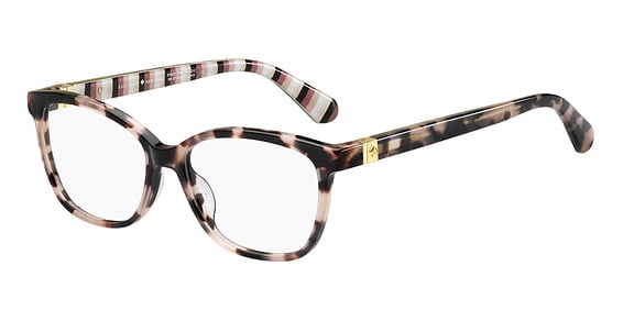 Kate Spade Emilyn - Pink Havana, Acetate, Rectangle frame